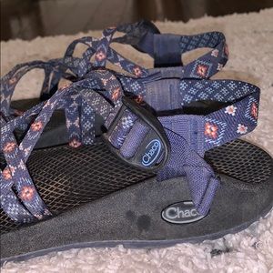 Chaco Shoes - Blue and Orange Chacos Chaco Shoes - Blue and Orange Chacos
